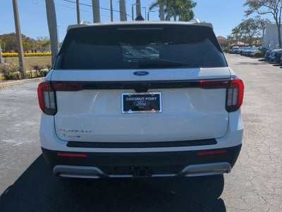 2026 Ford Explorer Platinum