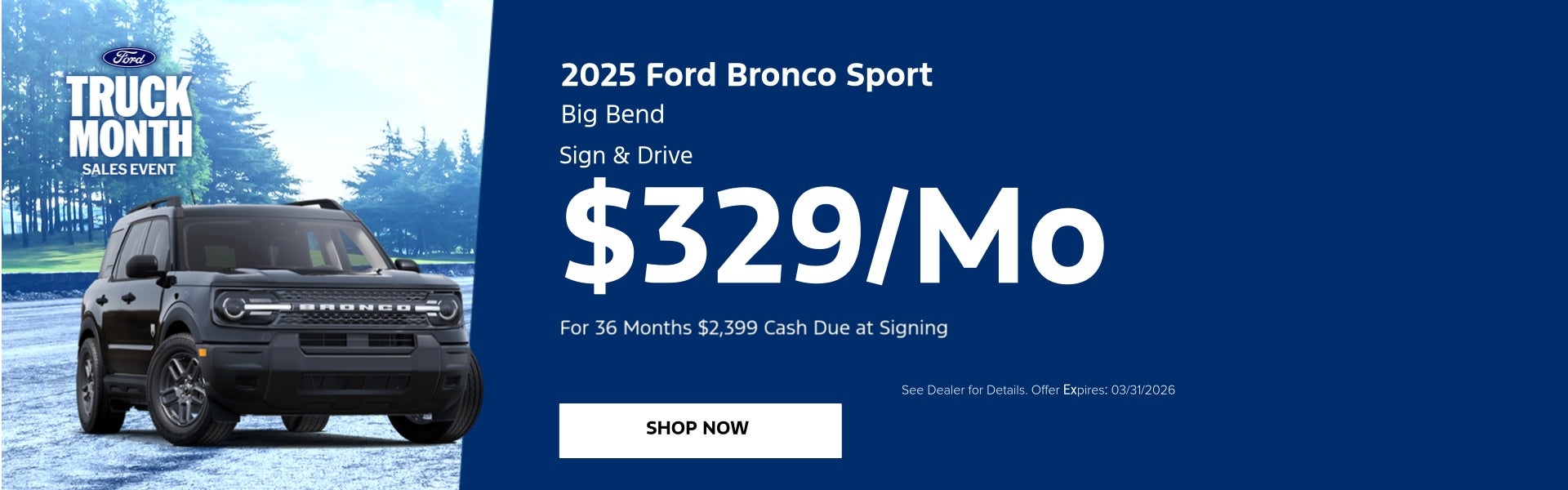 2025 Bronco Sport